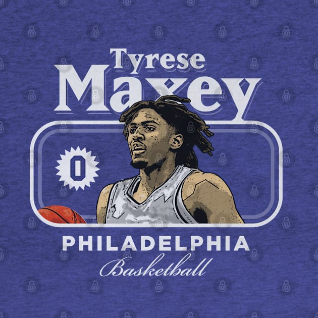 Tyrese Maxey Philadelphia Cover by ClarityMacaws